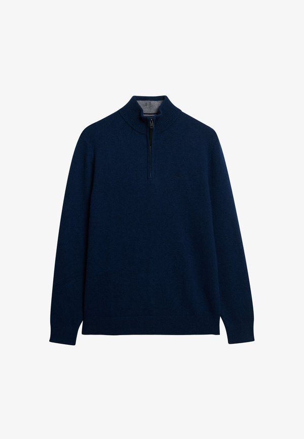 Superdry & Co HALF ZIP - Jumper - dusk navy marl