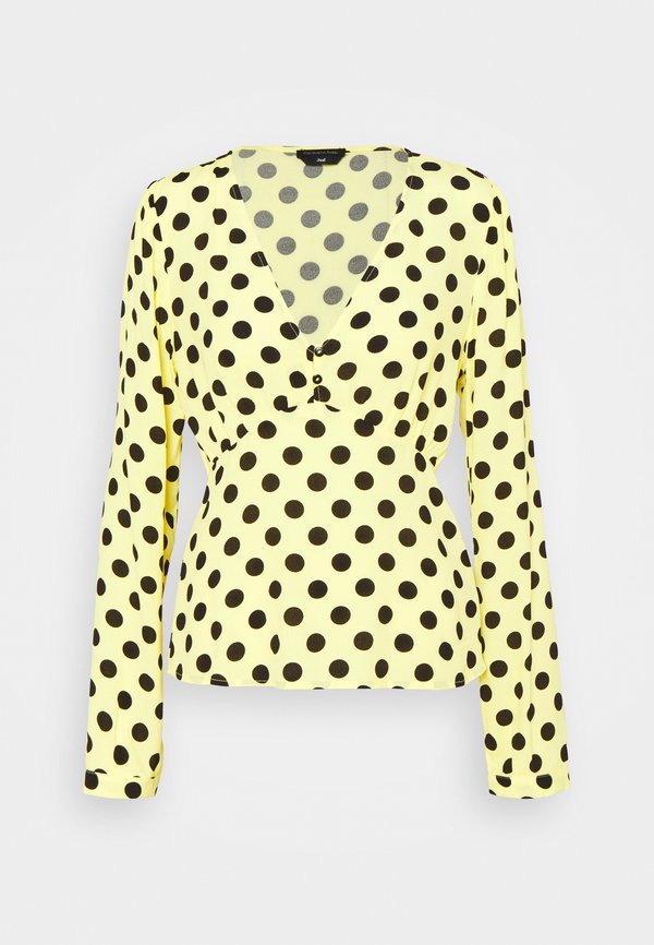 Colourful Rebel BODHI POLKADOT V NECK BLOUSE