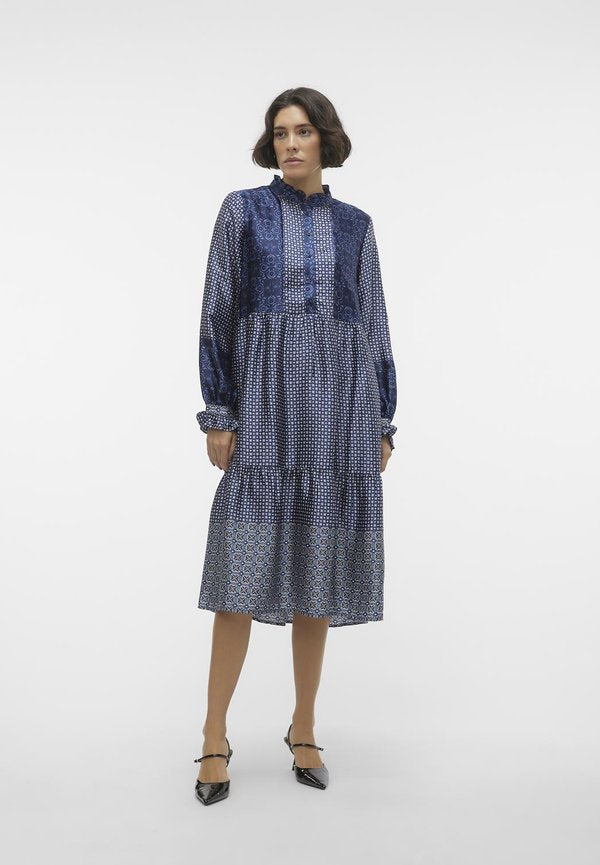 Vero Moda VMLEVI NEW CALF DRESS