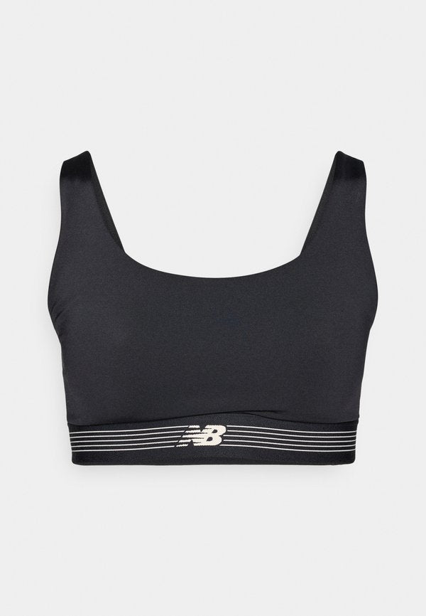 New Balance AC TRAIN BRA - Medium support sports bra - black