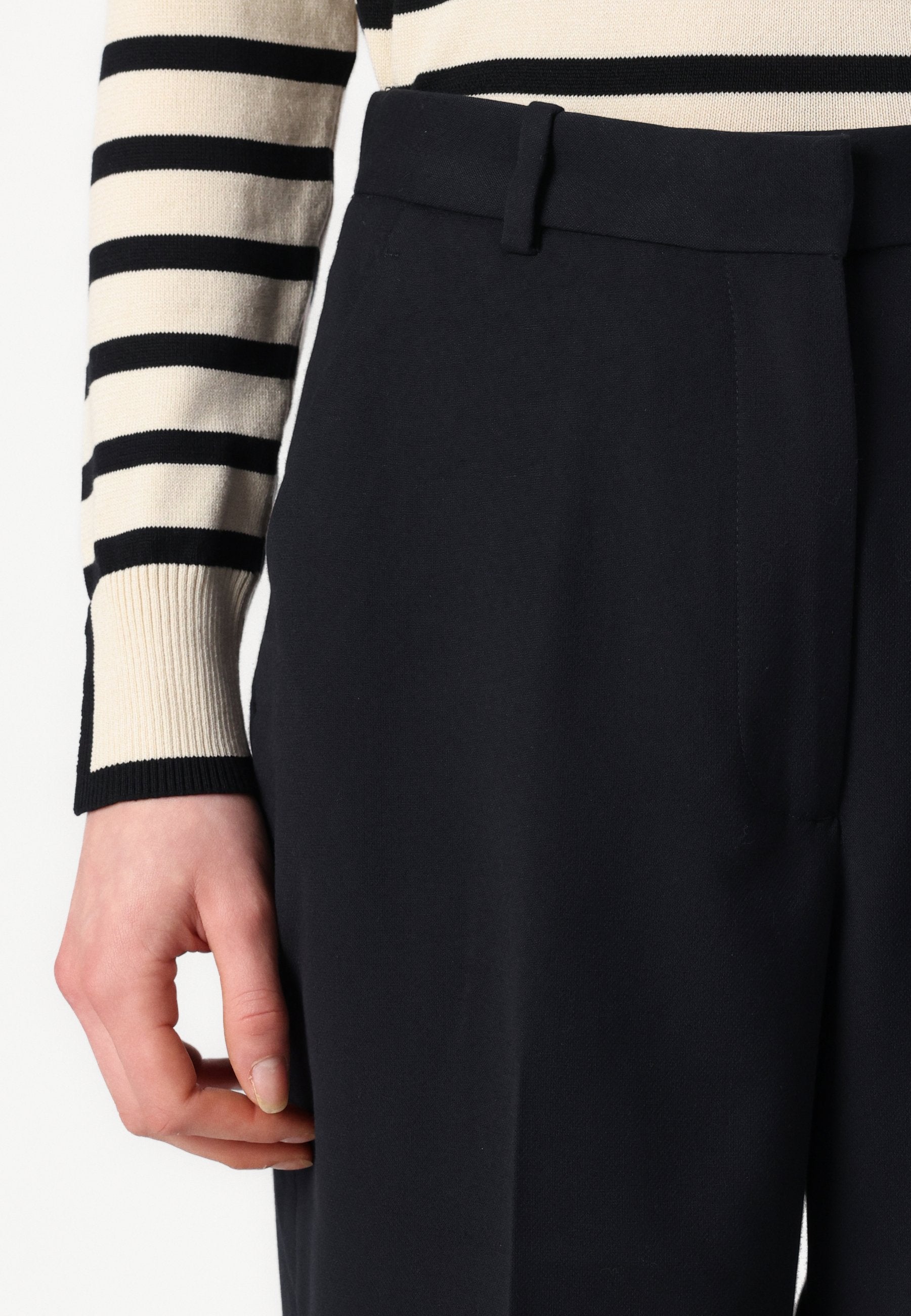 Abercrombie & Fitch Curve Love Tailored Wide Leg Pant