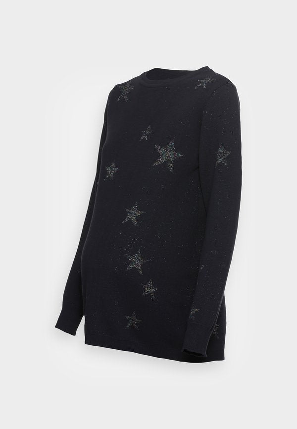 JoJo Maman Bébé STAR JACQUARD NURSING JUMPER