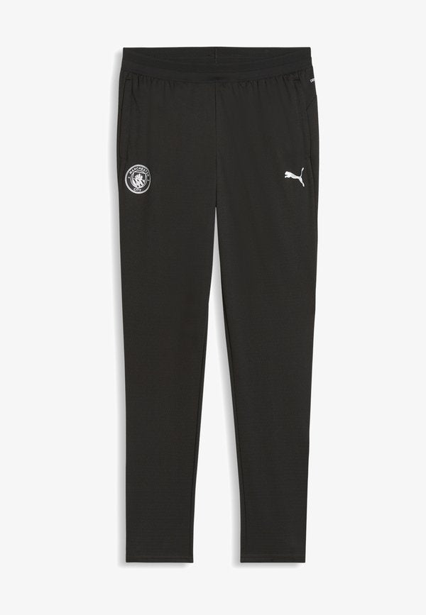 Puma PUMA - Leather trousers - black- silver-coloured