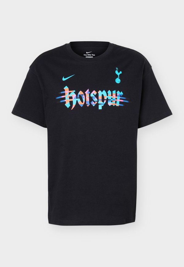 Nike Performance THFC WORDMARK TEE - Club wear - black