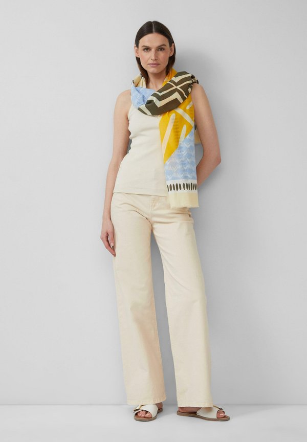 s.Oliver TUCH - Scarf - helles zitrone
