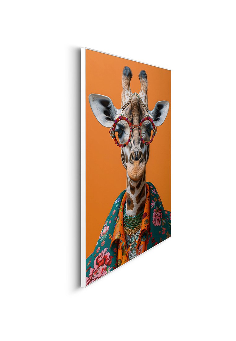 Orange Wallz HAPPY GIRAFFE