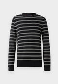 TEXTURED KNIT CREW NECK JUMPER Media 1