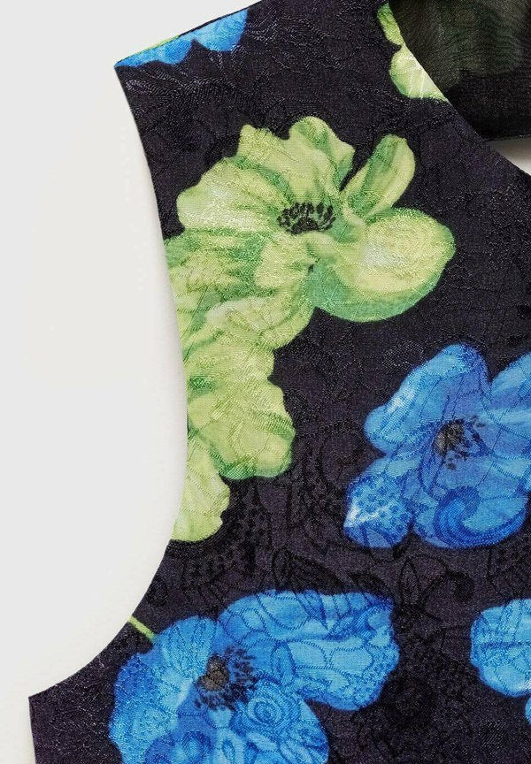 Mango OPEN-BACK FLORAL