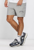 Calvin Klein COLLEGIATE - Tracksuit bottoms - p heroic grey htr