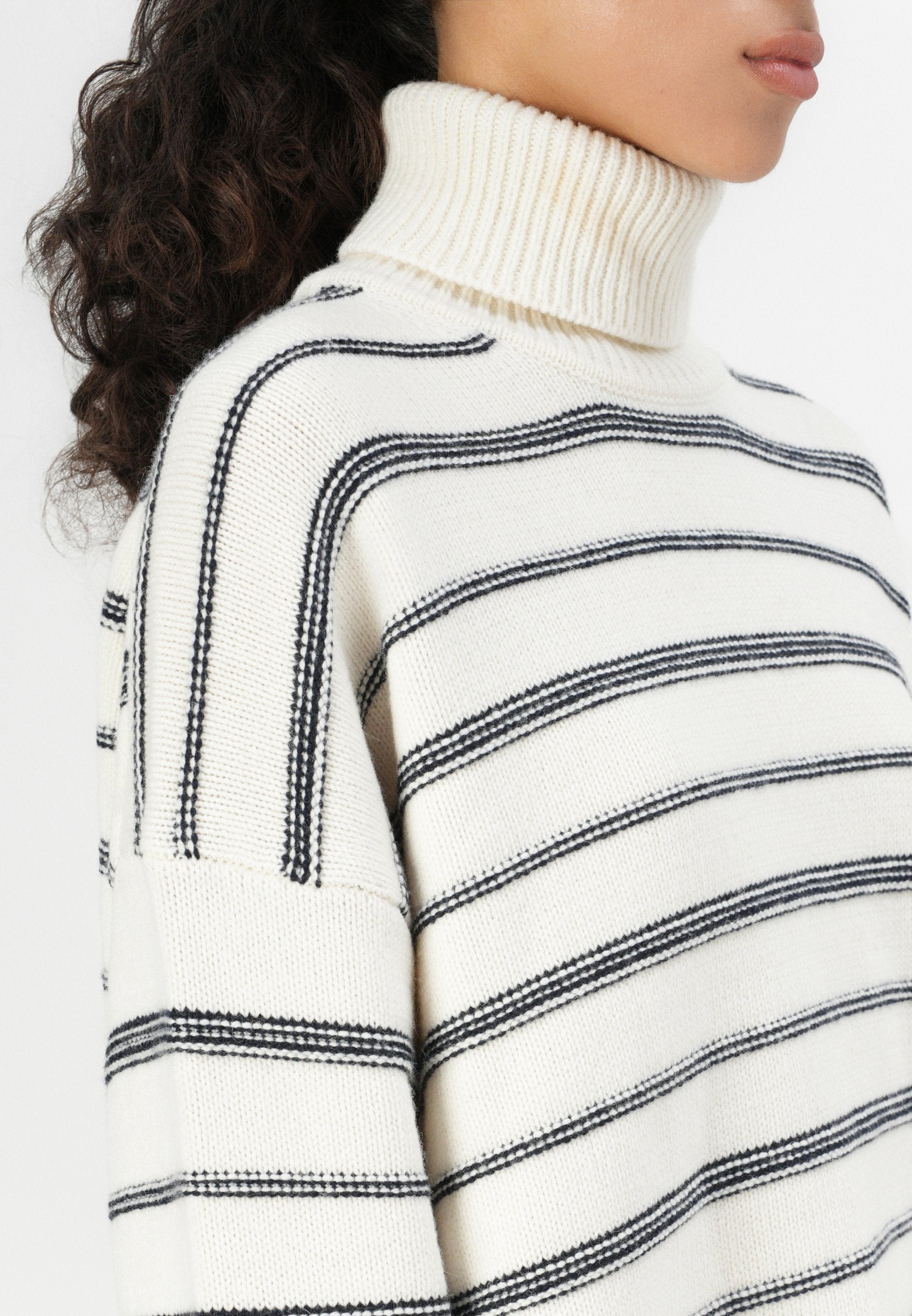 Samsøe Samsøe SAKEIKU STRIPE TURTLENECK