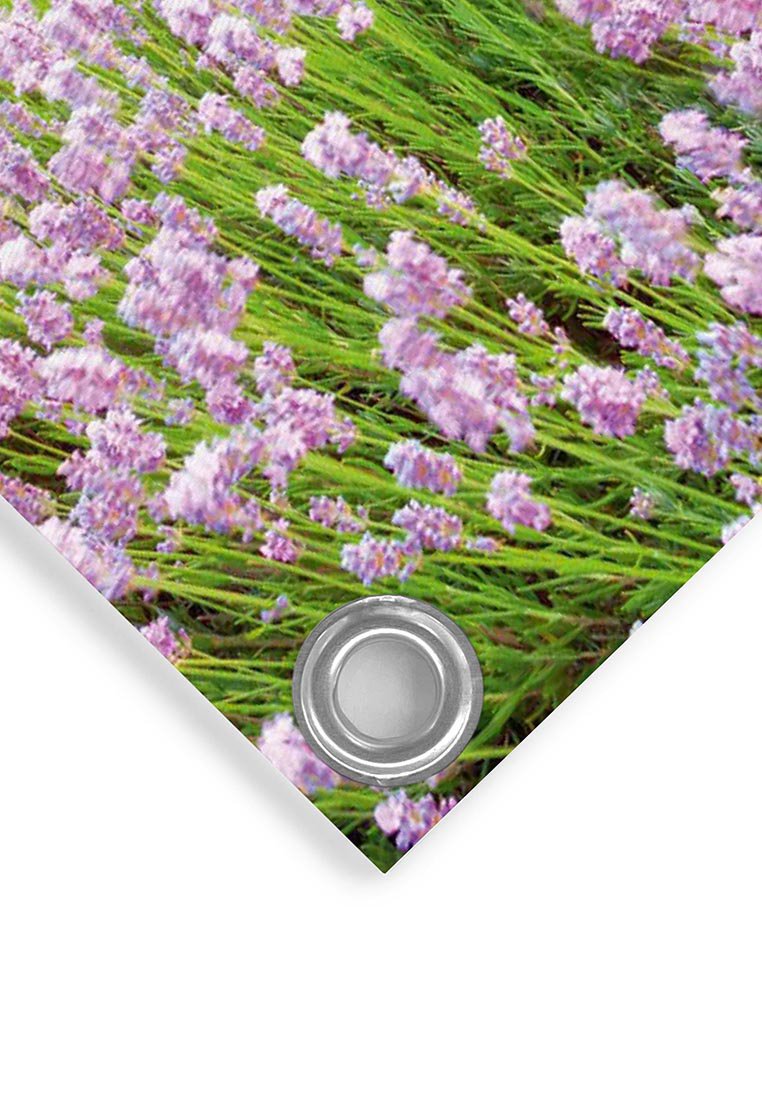 Orange Wallz SUNSET LAVENDER FIELD
