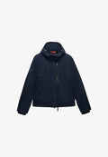 Superdry & Co SUPERDRY HOODED MICROFIBRE ARCTIC WINDCHEATER JACKET.. - Outdoor jacket - darkest navy