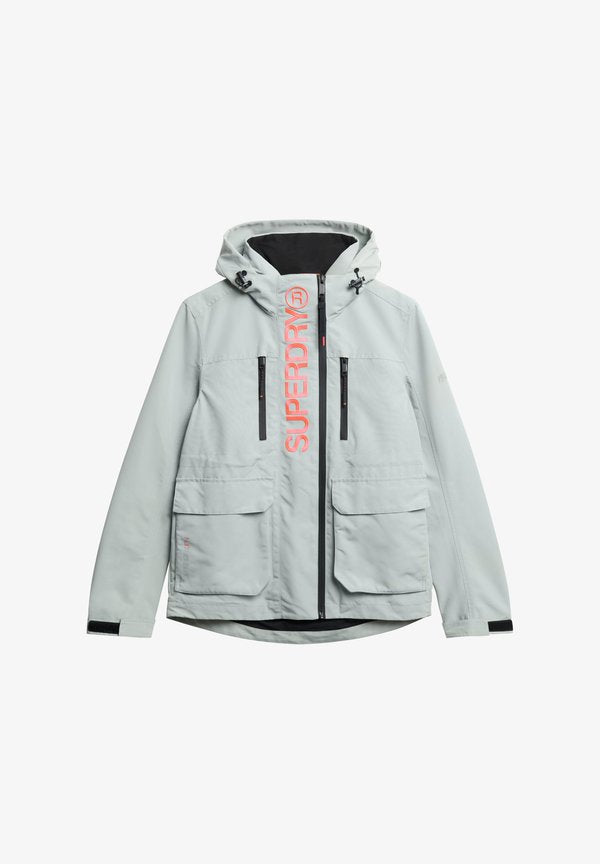 Superdry & Co HOODED ULTIMATE TECH - Light jacket - puritan grey