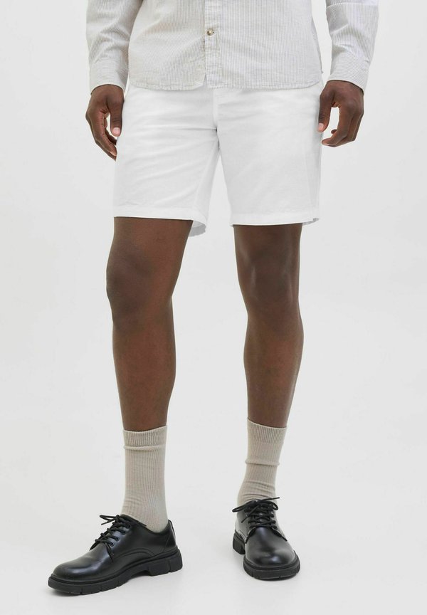 Jack & Jones Chino Tapered Fit - Shorts - white