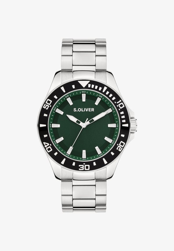 s.Oliver SOLID TIME - Watch - silber