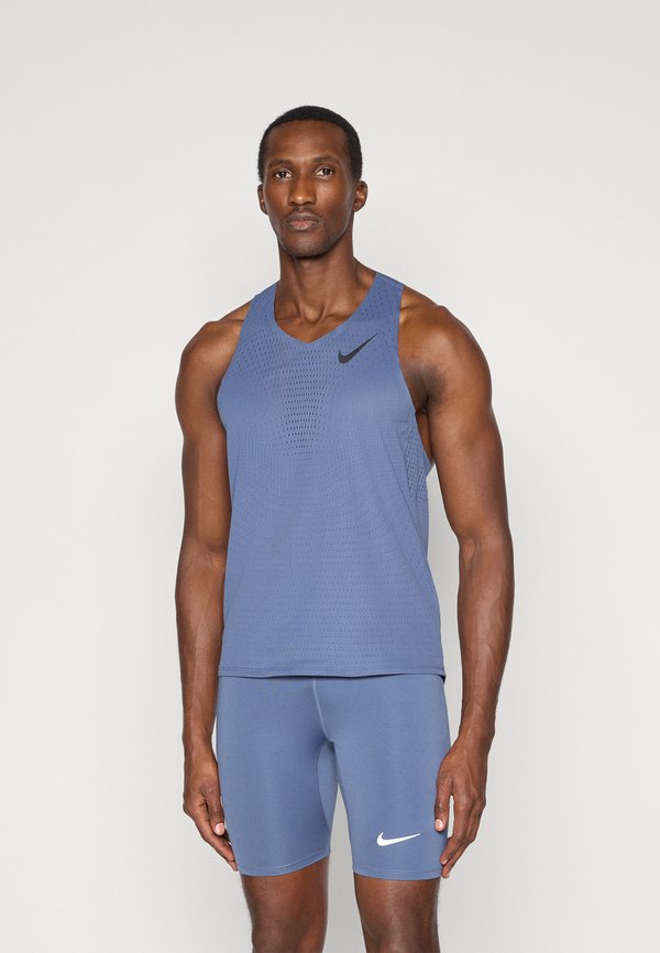 Nike Performance M NK DFADV AROSWFT SINGLET - Top - diffused blue black