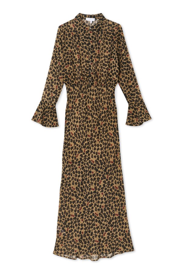 Never Fully Dressed CHERRY LEOPARD MIA DRESS
