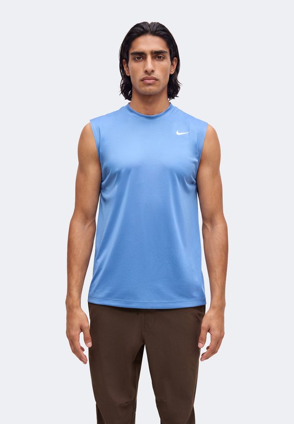 Nike Performance TEE FLEX - Top - indigo storm/white