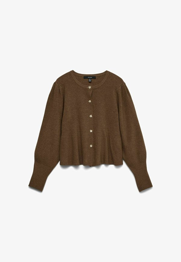 Vero Moda VMLIGHT Knit - Cardigan - carafe