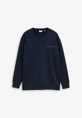 TOM TAILOR MIT LOGO-PRINT - Sweatshirt - sky captain blue