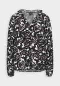Vero Moda VMMARISOL V NECK - Blouse - black