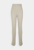 NA-KD RIBBED KNITTED PANTS