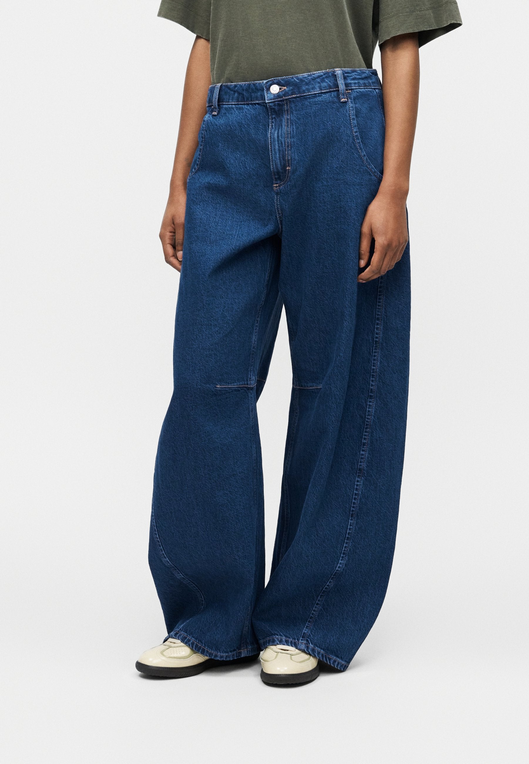 Topshop Wide-fit TSEMMA high-rise barrel fit