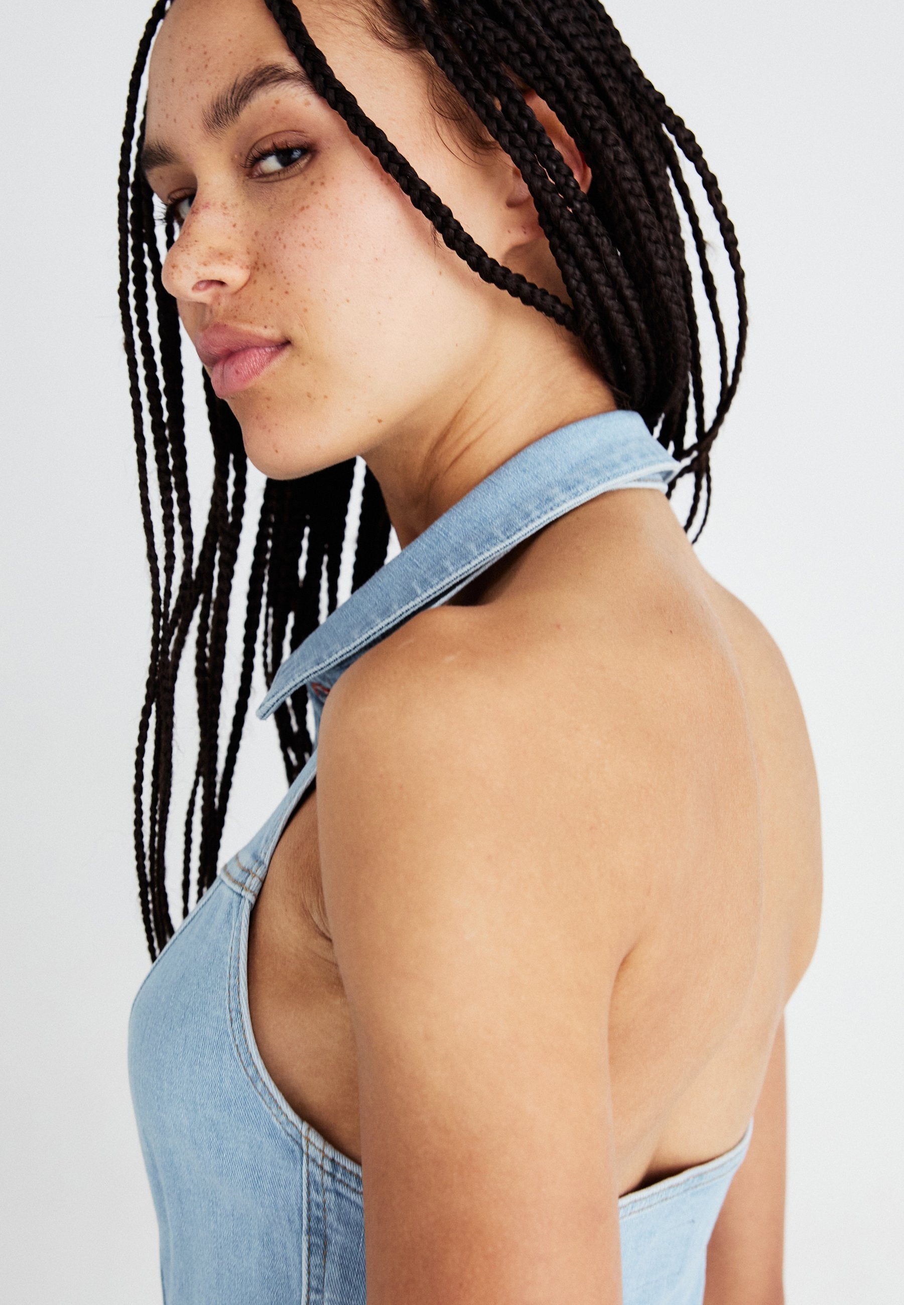 Lee DOUBLE SEAMED HALTER