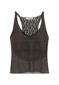 PULL&BEAR CHECK LACE
