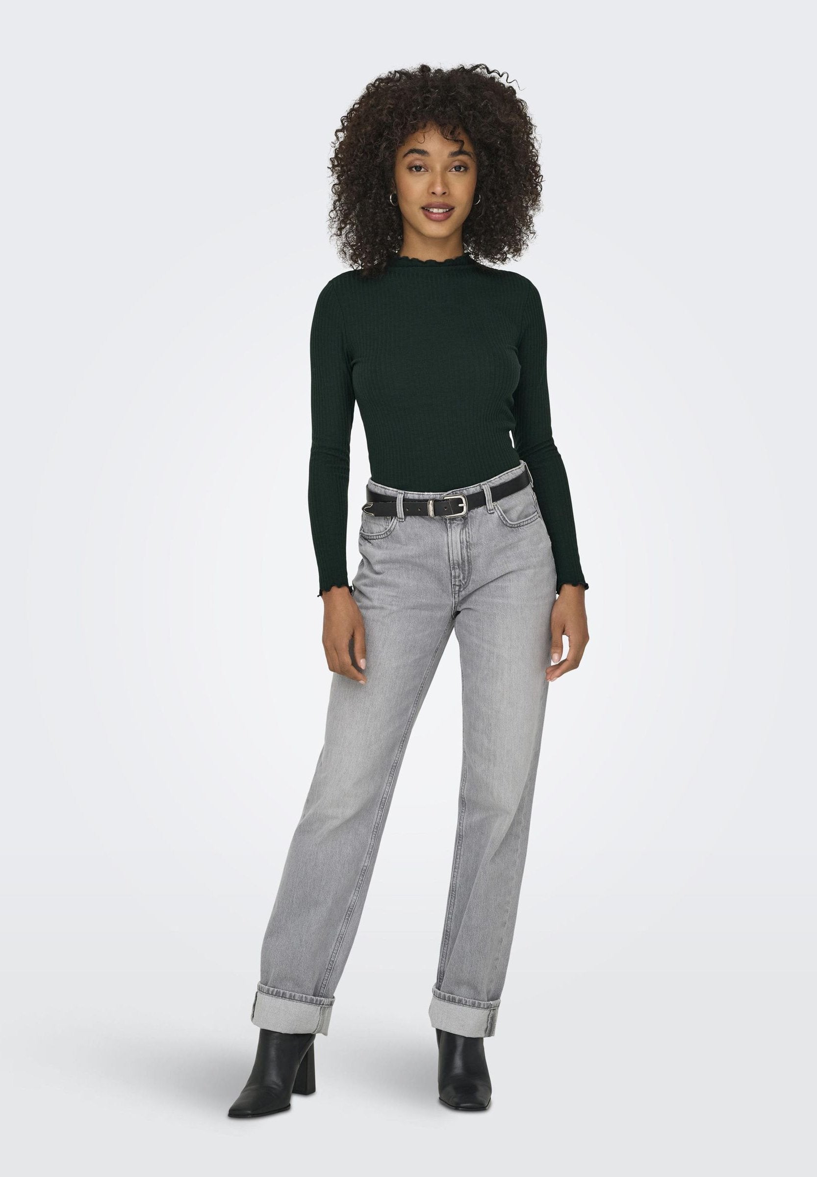 ONLY ONLEMMA L/S HIGH NECK TOP NOOS JRS