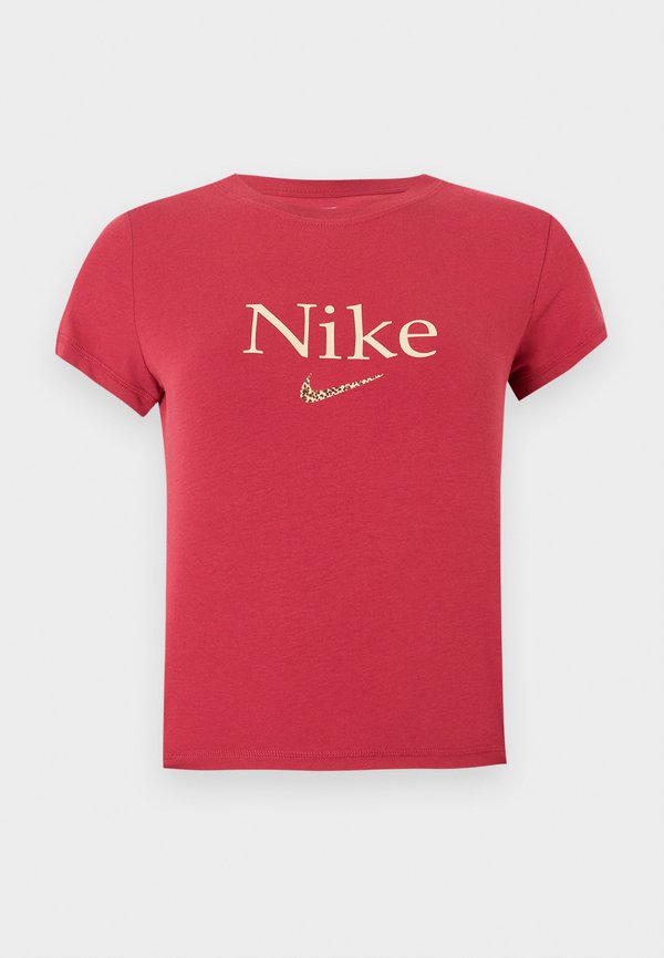 Nike Sportswear Print T-shirt - team crimson