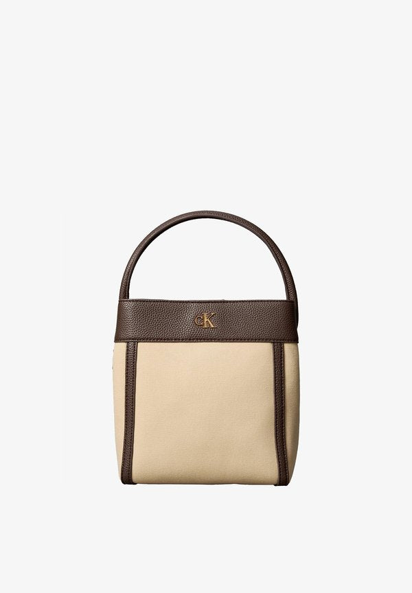 Calvin Klein Handbag - khaki canvas