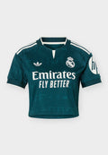 adidas Originals REAL MADRID 26/27 THIRD CROPPED  - Football jersey - aurora ivy