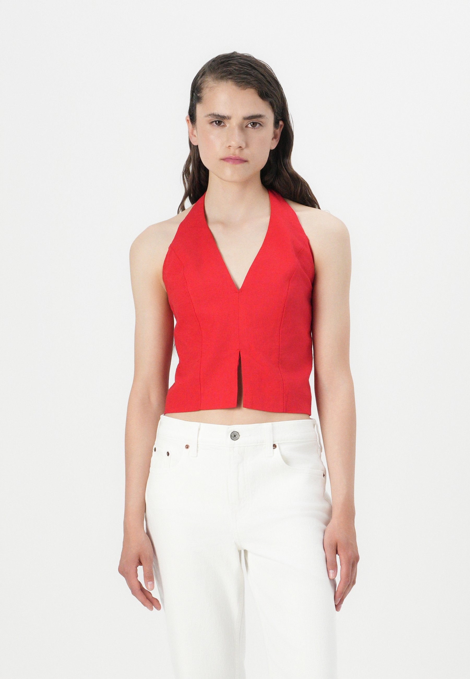 Abercrombie & Fitch BARE CLEAN FRONT HALTER VEST