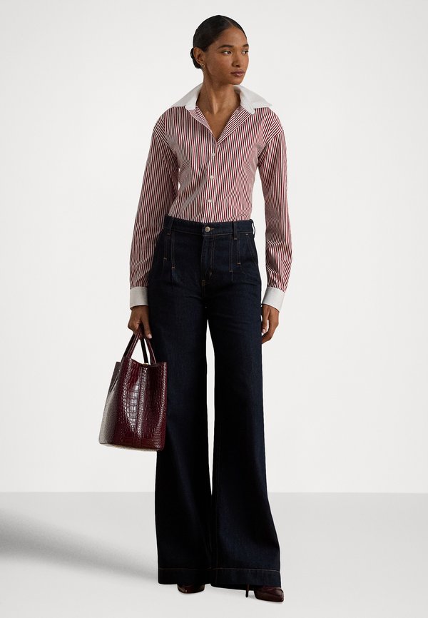 Lauren Ralph Lauren Petite STRIPED COTTON BROADCLOTH SHIRT