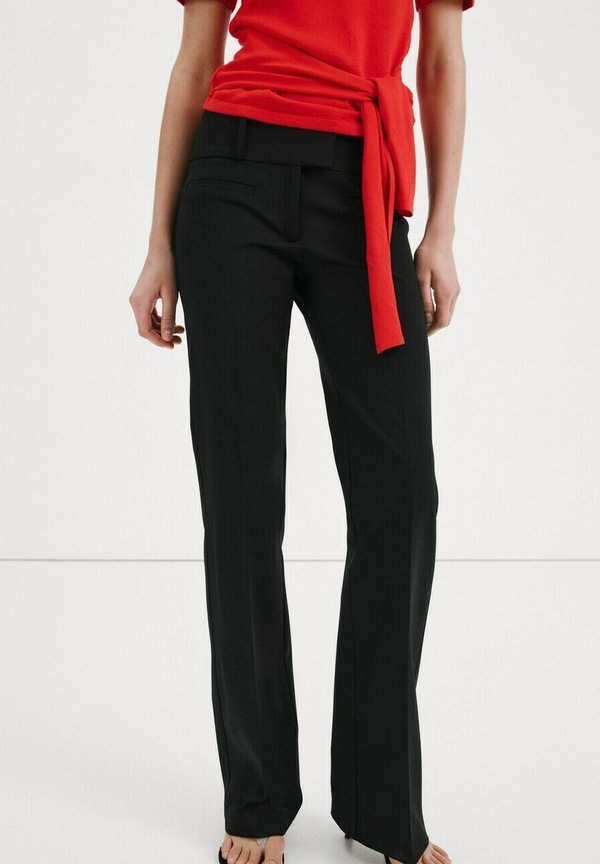 Mango ADULT - Trousers - black