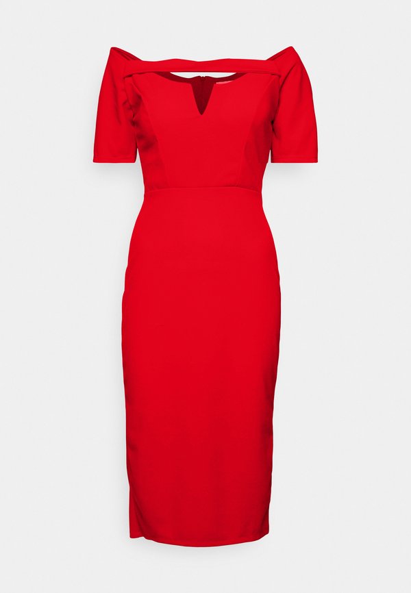 WAL G. ABRIL CUT OUT MIDI DRESS