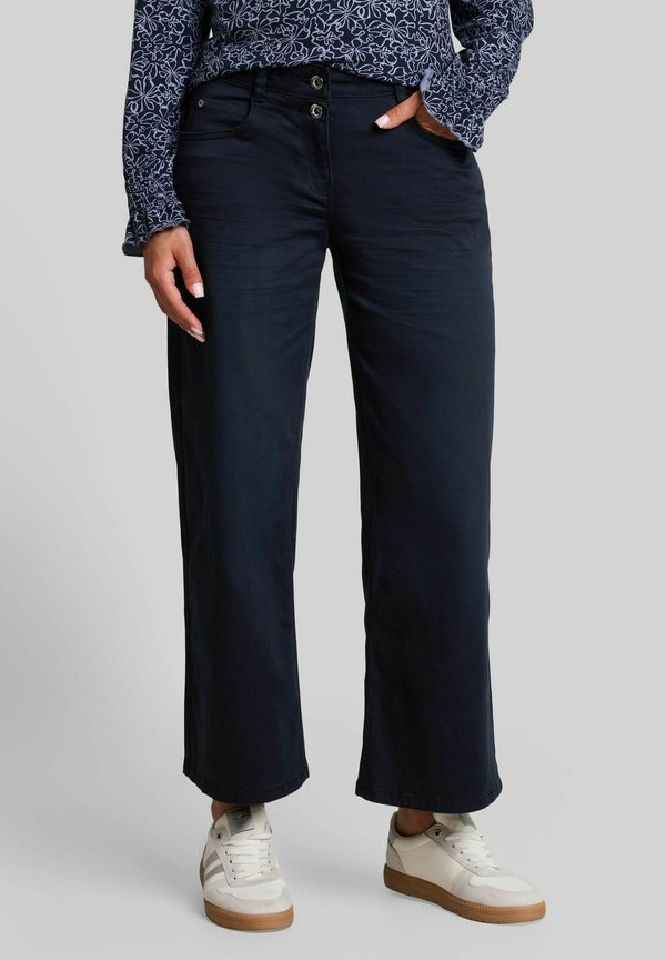 TOM TAILOR TOM TAILOR HOSEN & CHINO CULOTTE HOSE MIT STRETCH - Trousers - sky captain blue