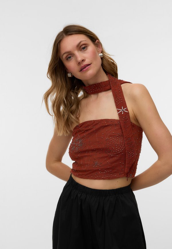Vero Moda VMCARA - Top - brown