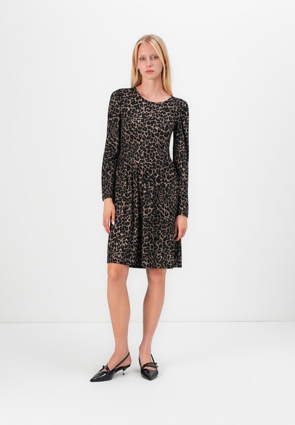 ONLY ONLNIKKIE DRESS - Jersey dress - black
