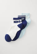 Nike Performance UNISEX 3 PACK - Sports socks - blue void(glacier blue)/sail(blue void)/glacier blue(sail)