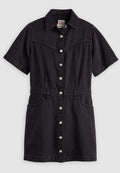 Levi's® LOGAN WESTERN DRESS - Denim dress - capturing moments