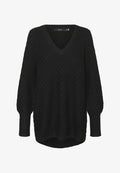 Vero Moda Knitted VMANJASTINNA Knitted - Jumper - black