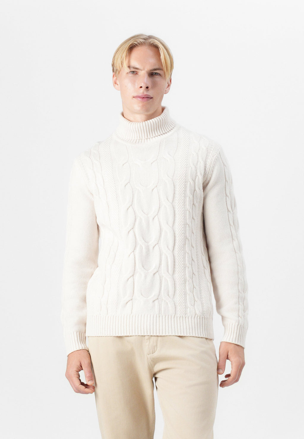 Hackett London CABLE ROLL NECK