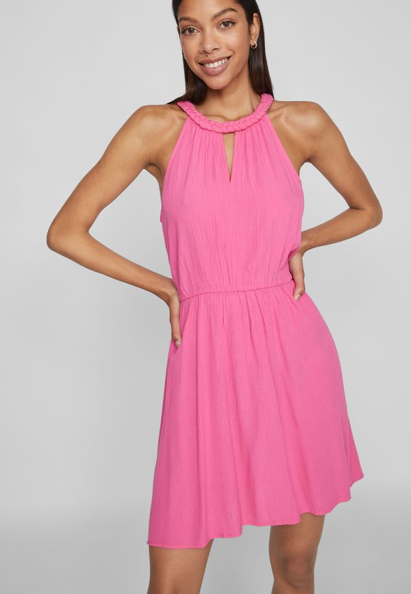 VILA VIMESA BRAIDED SHORT DRESS
