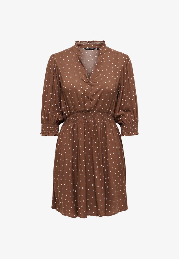 ONLY ONLRAYA Midi - Shirt dress - cocoa brown