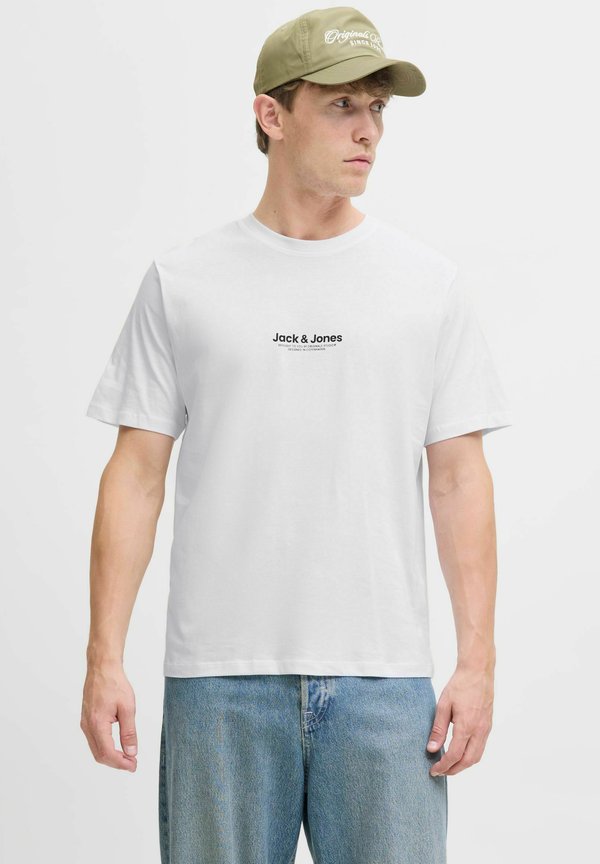 Jack & Jones T- - Print T-shirt - white