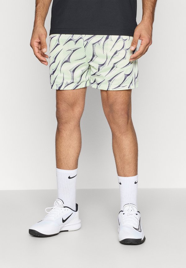 Nike Performance JA MORANT JA SHORT - Sports shorts - volt tint/purple dynasty
