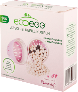 Waschei mit Blumenduft Refill Kugeln Nachfüllpack Ecoegg
