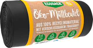 Müllbeutel Öko 35 l mit Tragegriff Ecosack